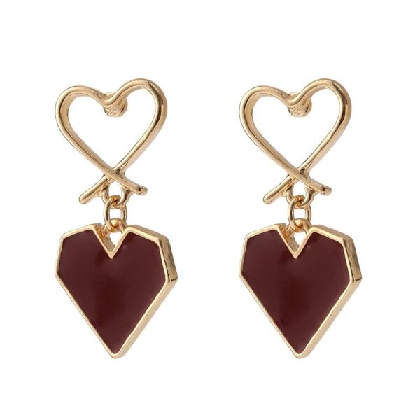 Heart earrings