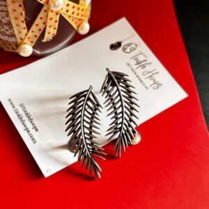 Leaf-Shaped Earrings