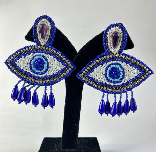 evil eye earrings