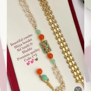 GOLD RAKHI SET