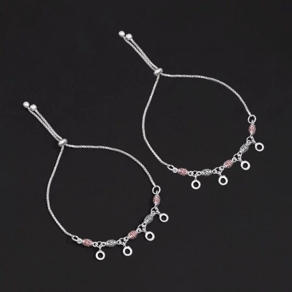 Silver Anklets For Girls