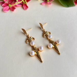 Elegant Pearl Statement Earrings – Under ₹300