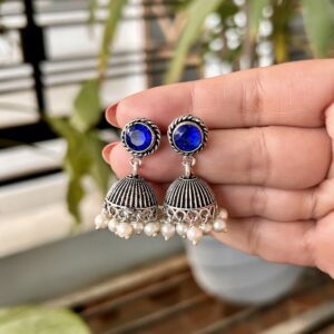 Small Oxidised Jhumki Earrings for Daily Wear – Under ₹200