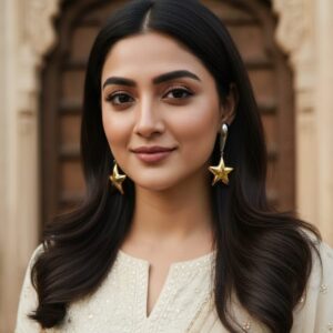 Anti Tarnish Star Earrings for Women – Trendy Everyday Wear